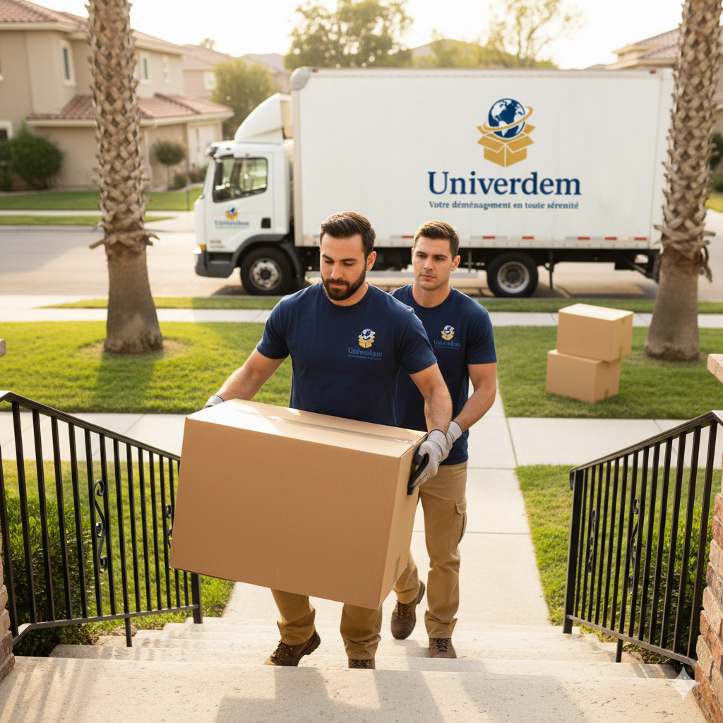 déménagement cartons